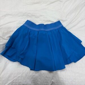 Lululemon Blue Court Rival Skirt